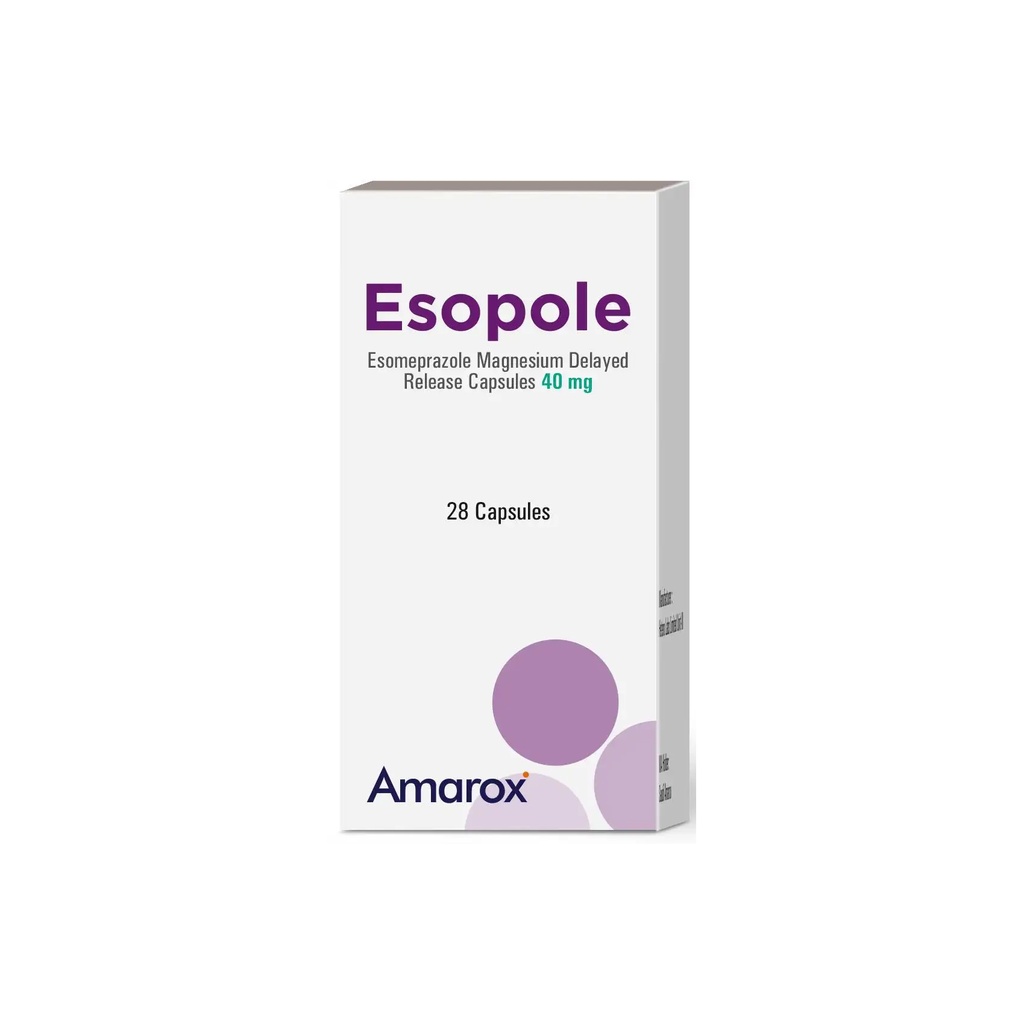 ESOPOLE 40 MG 28 CAPSULE