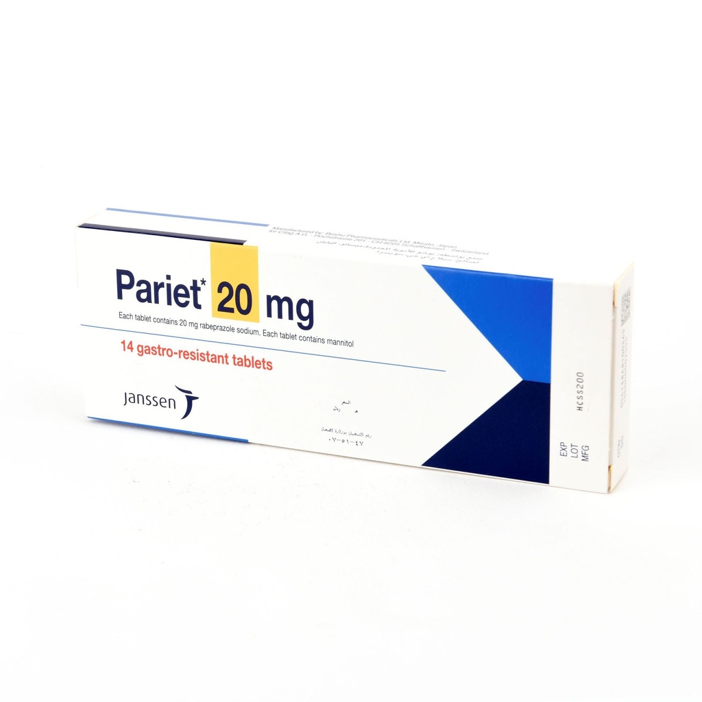 PARIET 20 MG 14 TABLET