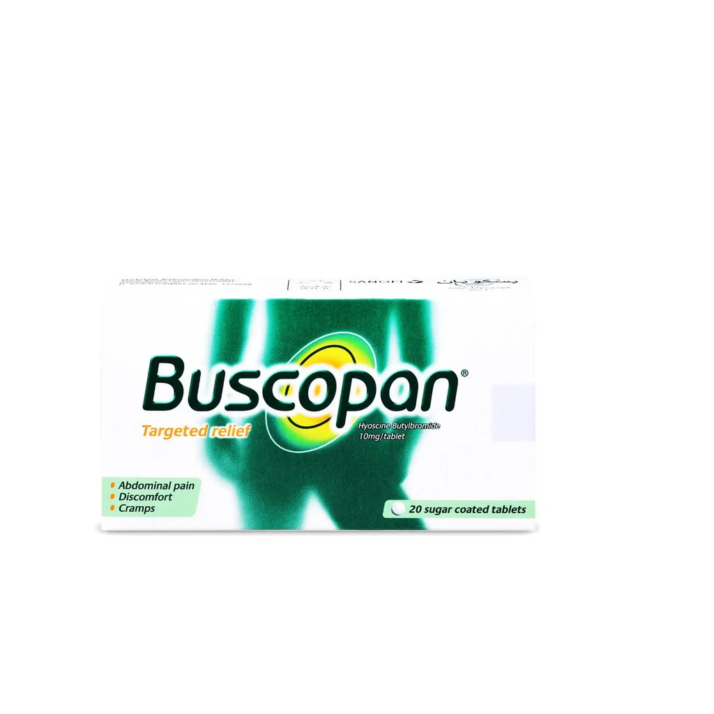 BUSCOPAN 10 MG 20 TABLET