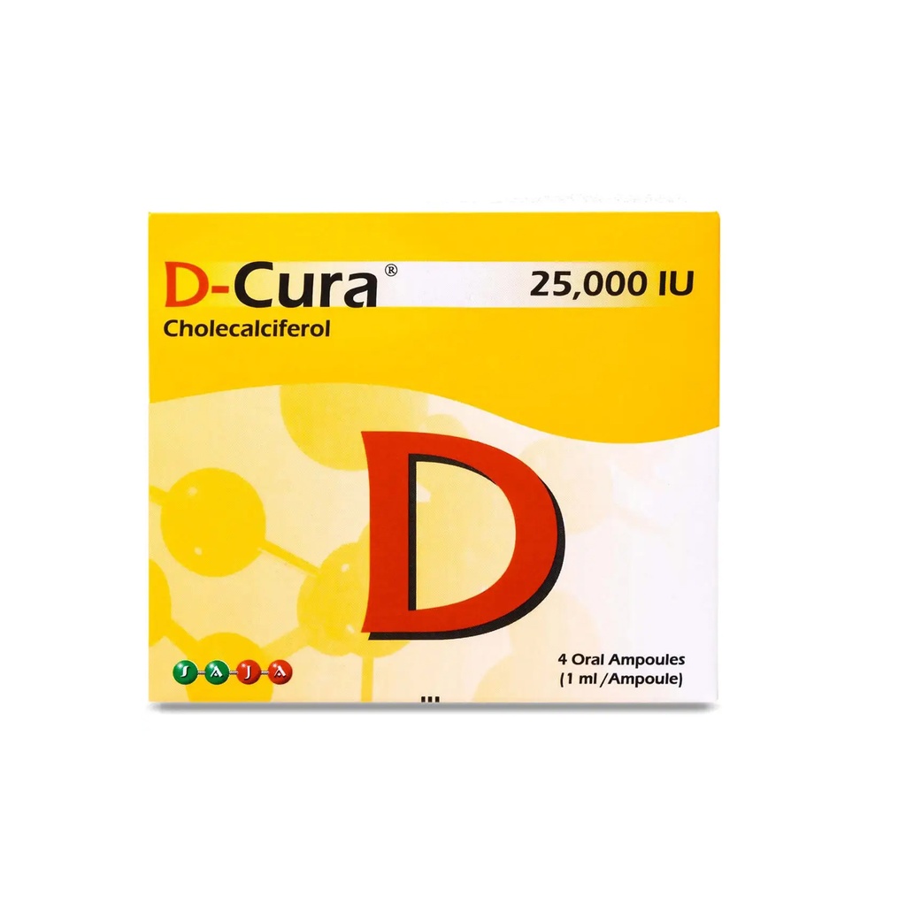 D-CURA 25000 IU ORAL AMPOULE