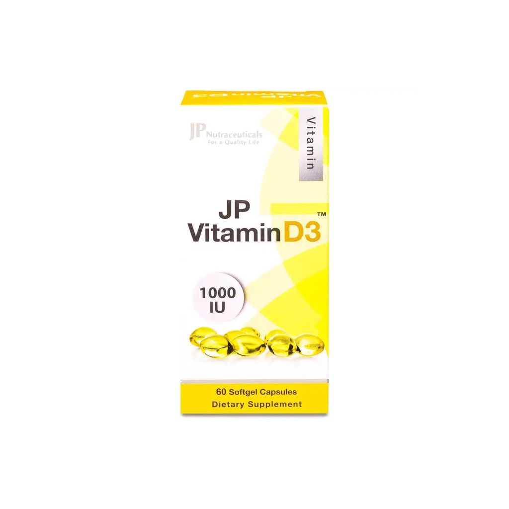 JP VITAMIN D3 1000 IU 60 CAPSULE