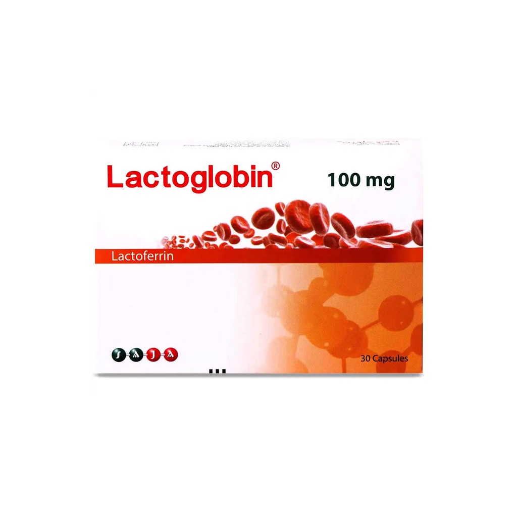 LACTOGLOBIN 100 MG 30 CAPSULE