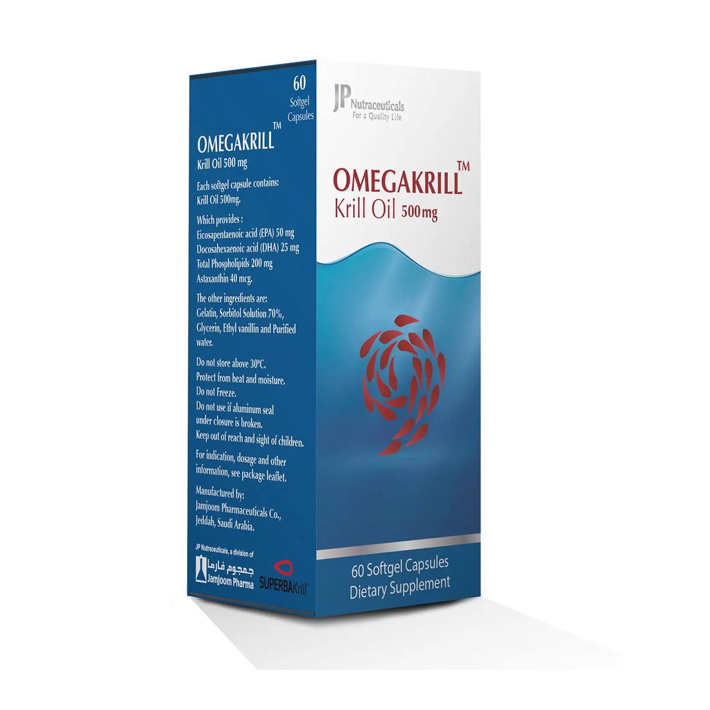 OMEGAKRILL 500 MG 60 CAPSULE