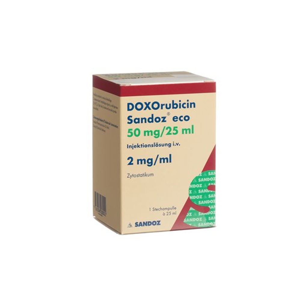 DOXORUBICIN 50MG/25ML 1 VIAL