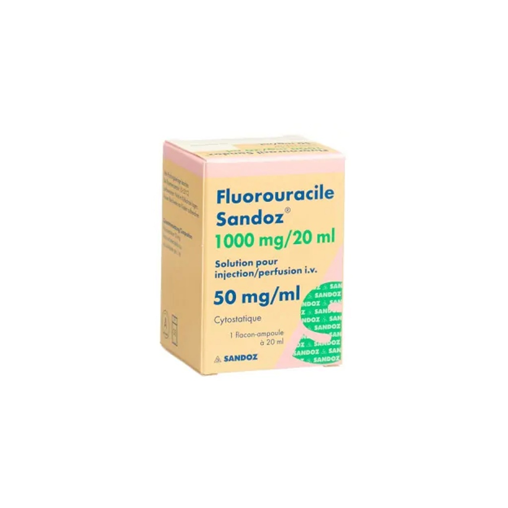 FLUOROURACIL 1000 MG 20 ML 1 VIAL