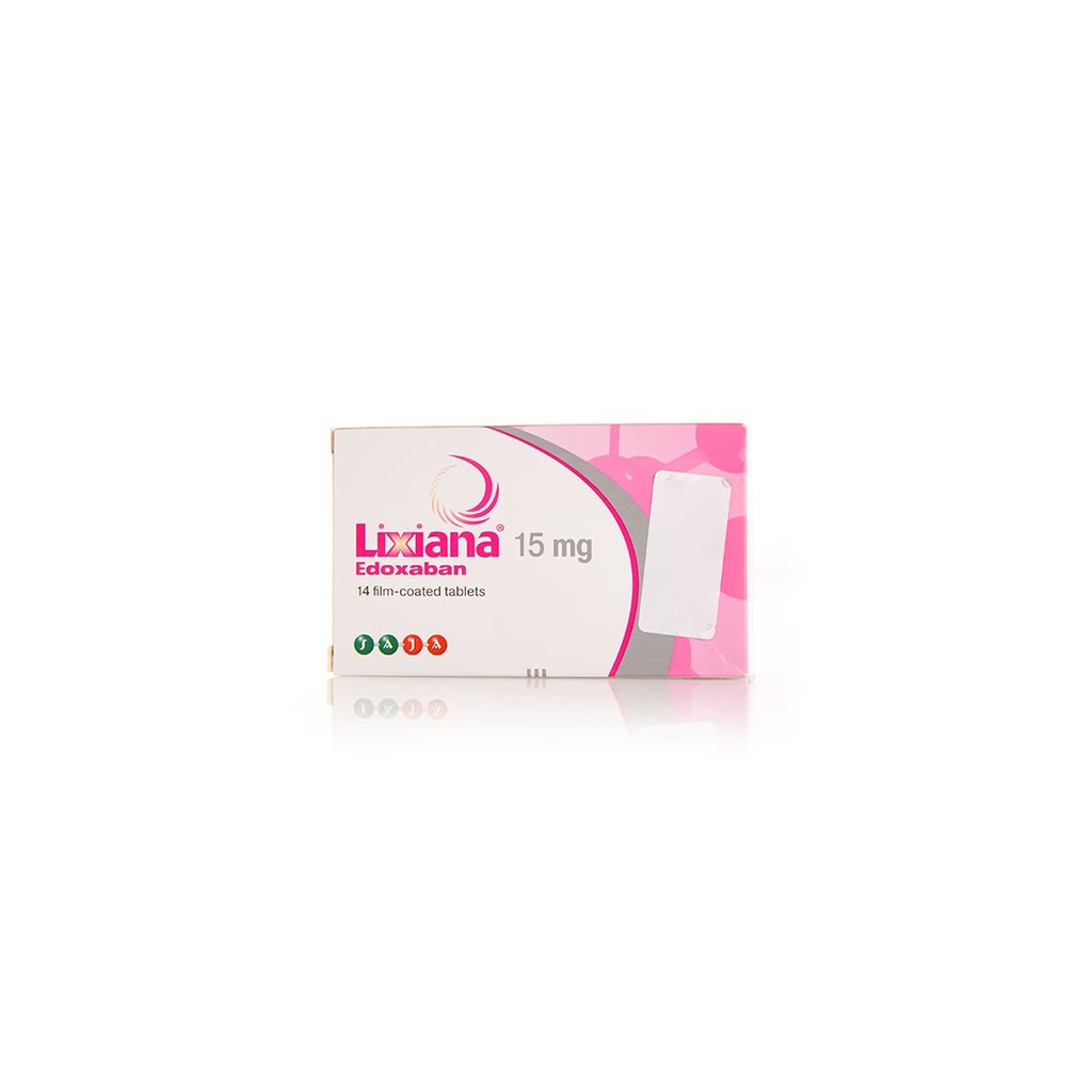 LIXIANA 15 MG 14 TABLET