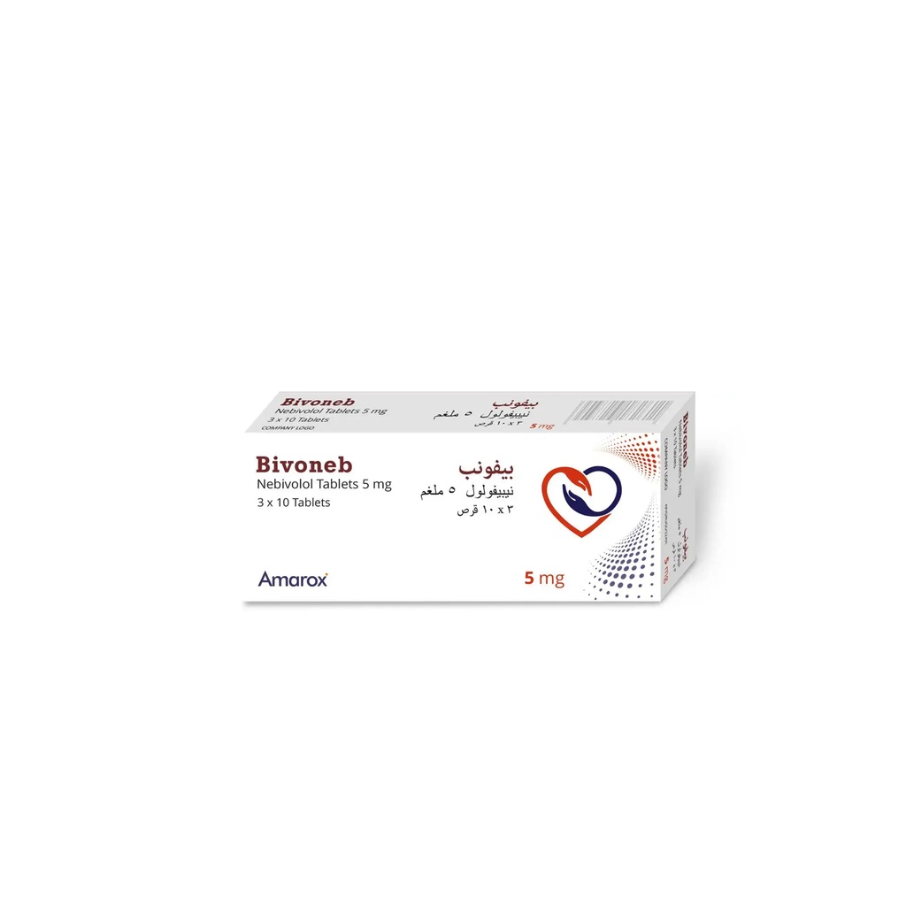 BIVONEB 5 MG 30 TABLET