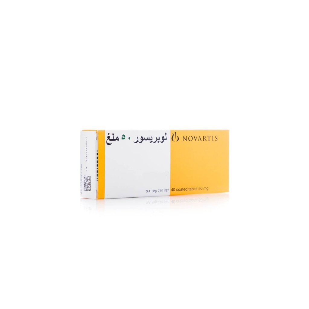 LOPRESOR 50 MG 40 TABLET