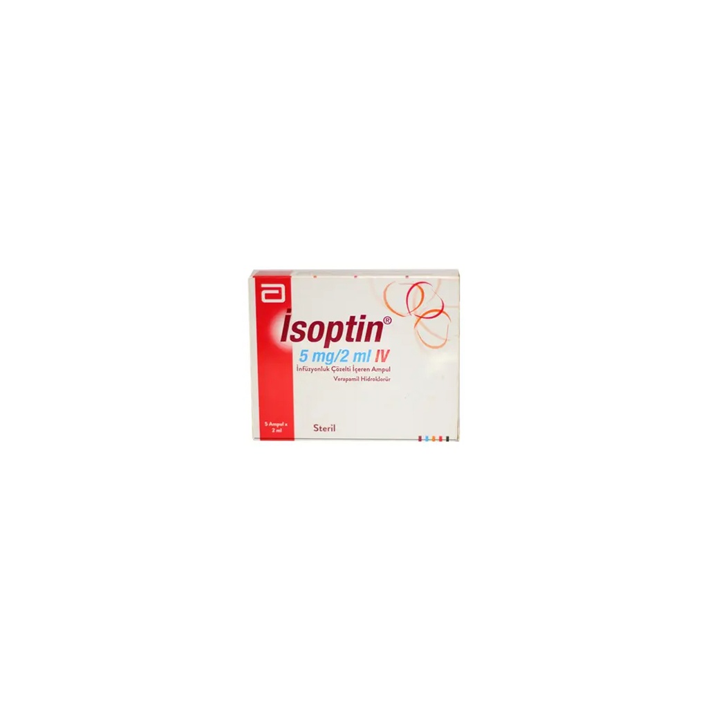 ISOPTIN 2.5 MG 2 ML 5 AMPOULE