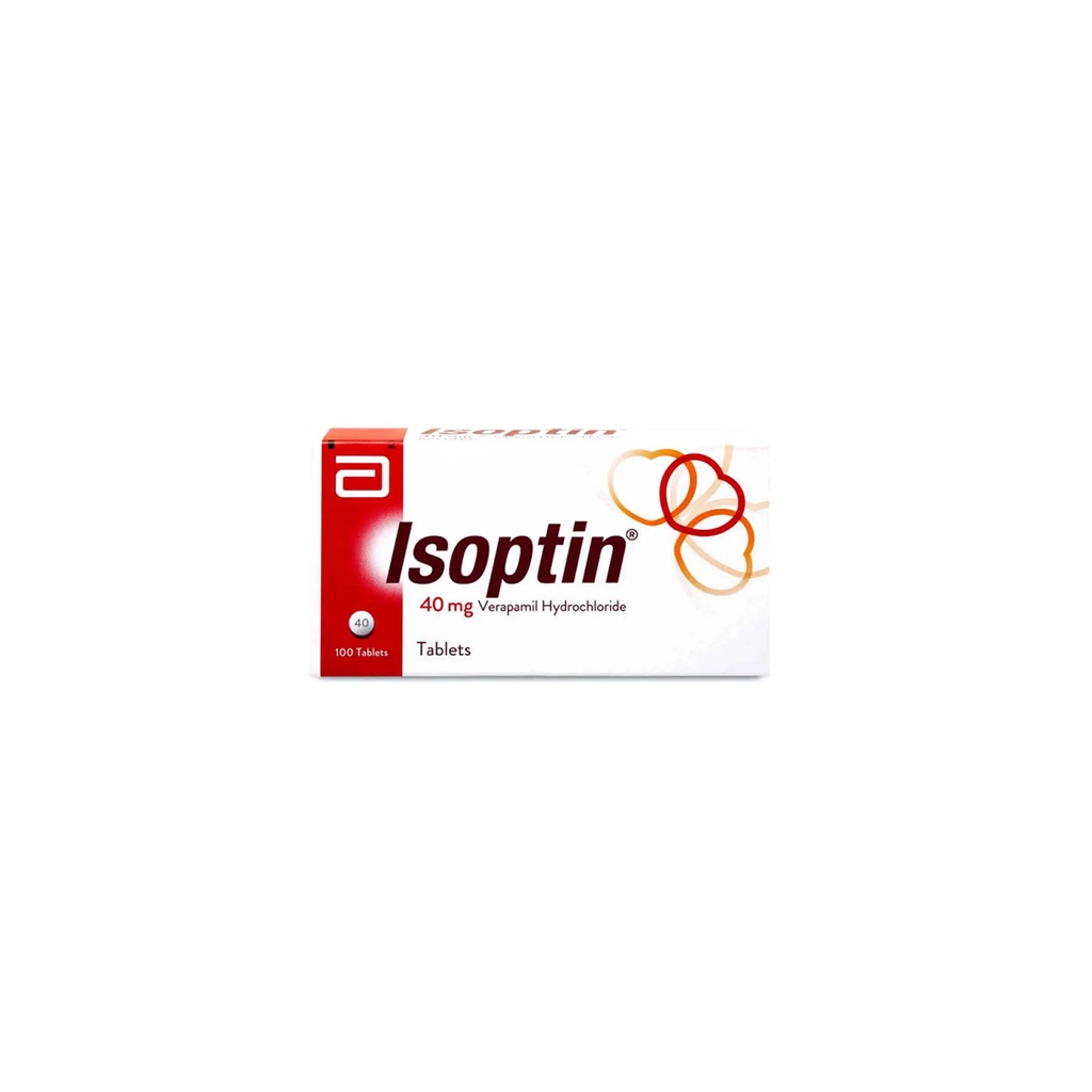 ISOPTIN 40 MG 100 TABLET