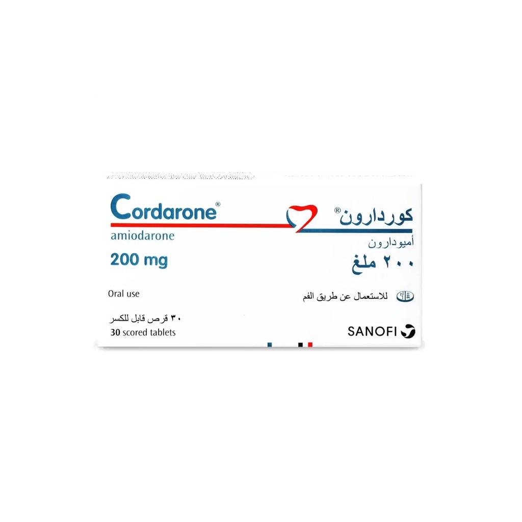 CORDARONE 200 MG 30 TABLET