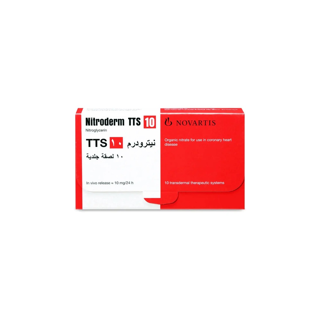 NITRODERM TTS-10 SYTEM 10 PATCH