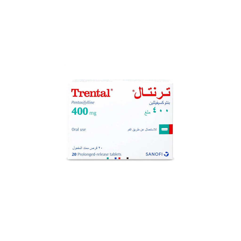 TRENTAL 400 MG 20 TABLET