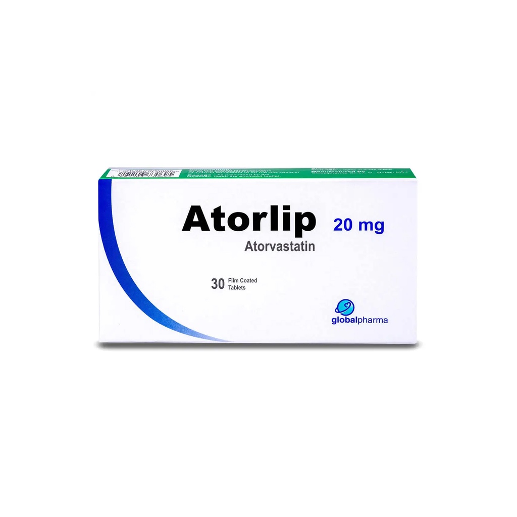 ATORLIP 20 MG 30 F.C TABLET