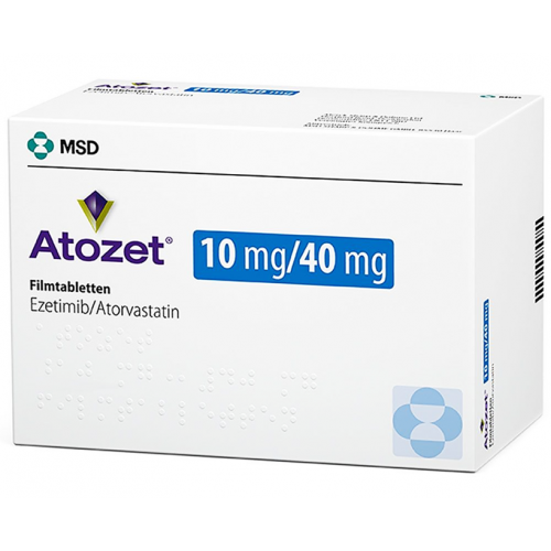 ATOZET 10/40 MG 30 TABLET