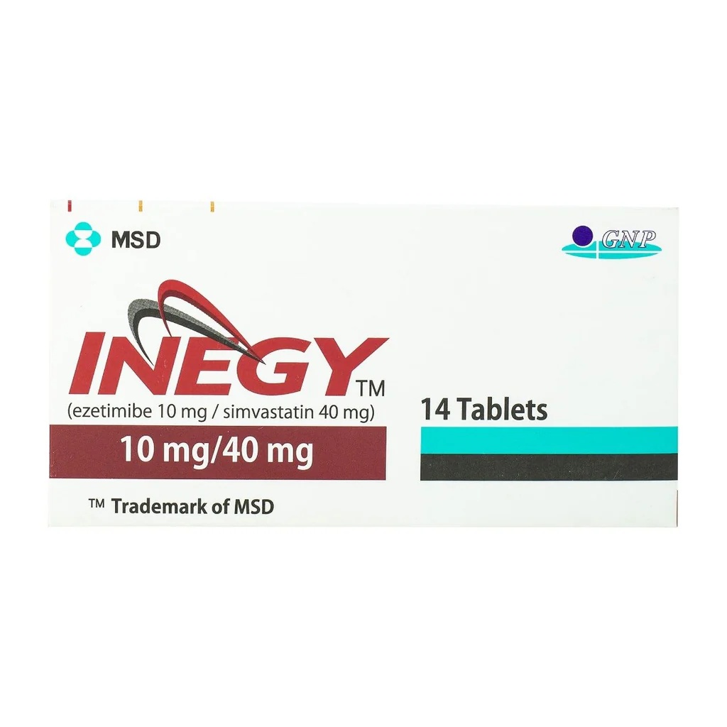 INEGY 10/40 MG 28 TABLET