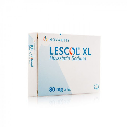 LESCOL XL 80 MG 28 TABLET