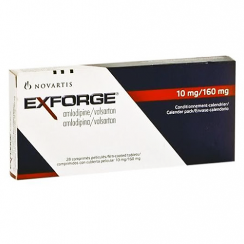 EXFORGE 10/160 MG 28 TABLET