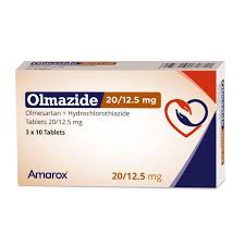 OLMAZIDE 20/12.5 MG F.C 30 TABLET