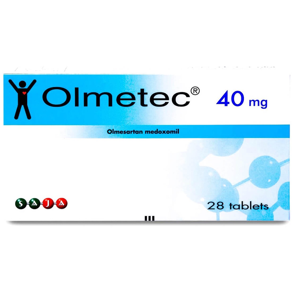 OLMETEC 40 MG 28 TABLET