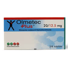 OLMETEC PLUS 20/12.5 MG 28 TABLET