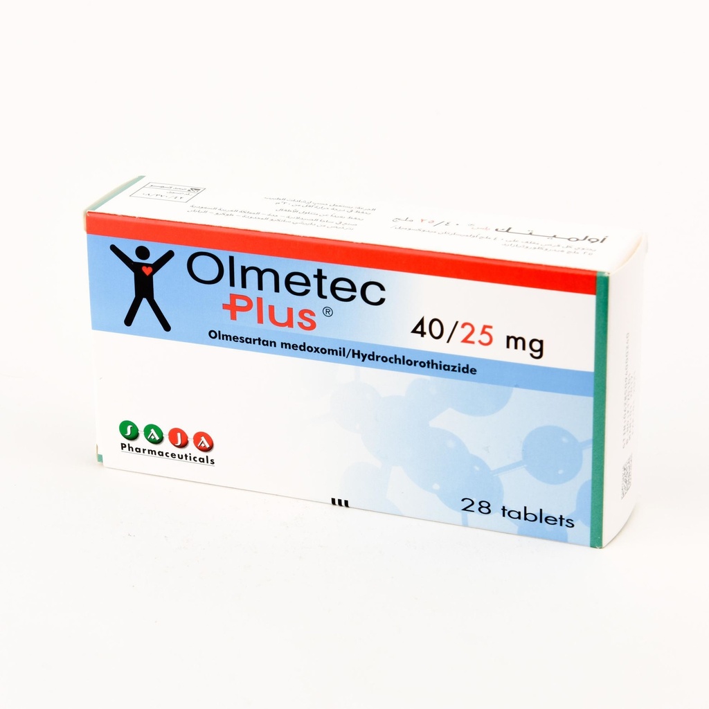 OLMETEC PLUS 40/25 MG 28 TABLET