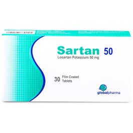 SARTAN 50 MG 30 F.C TABLET