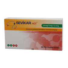 SEVIKAR HCT 20/5/12.5 MG 28 TABLET