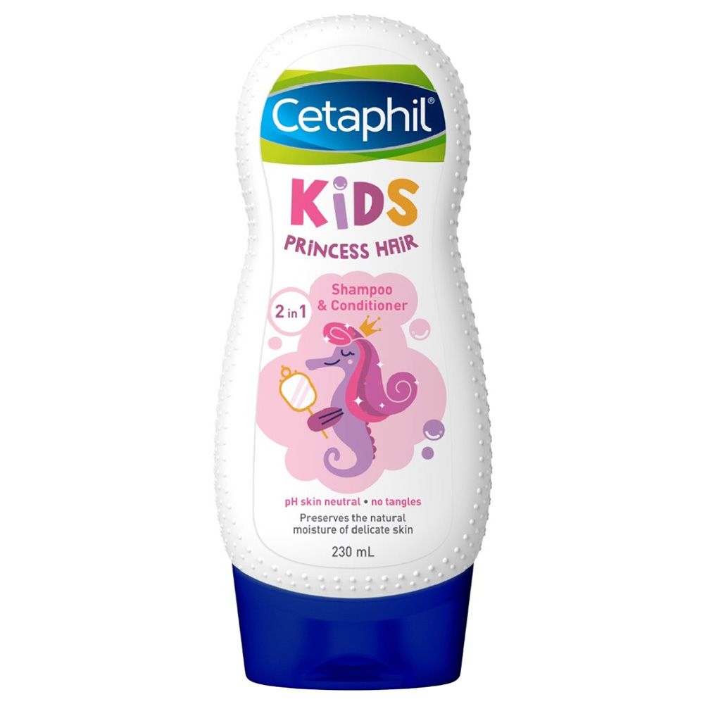 CETAPHIL KIDS PRINCESS HAIR 2IN1 SHAMPOO AND SHAWER230 ML