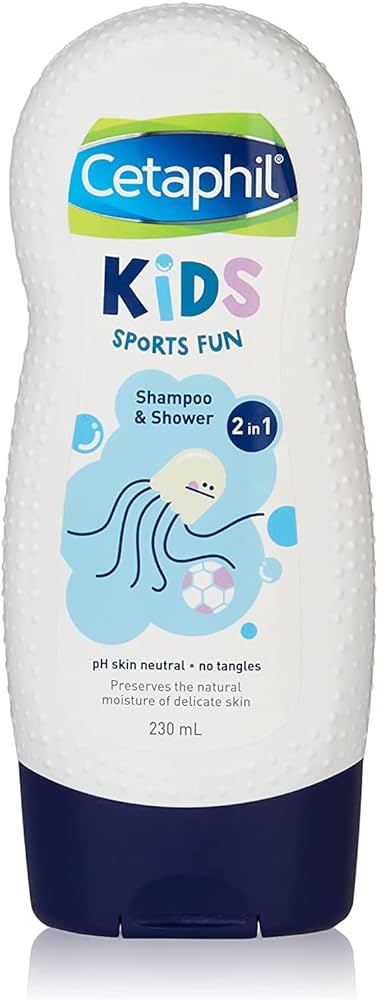 CETAPHIL KIDS SPORTS FUN 2IN1 SHAMPOO AND SHAWER230 ML