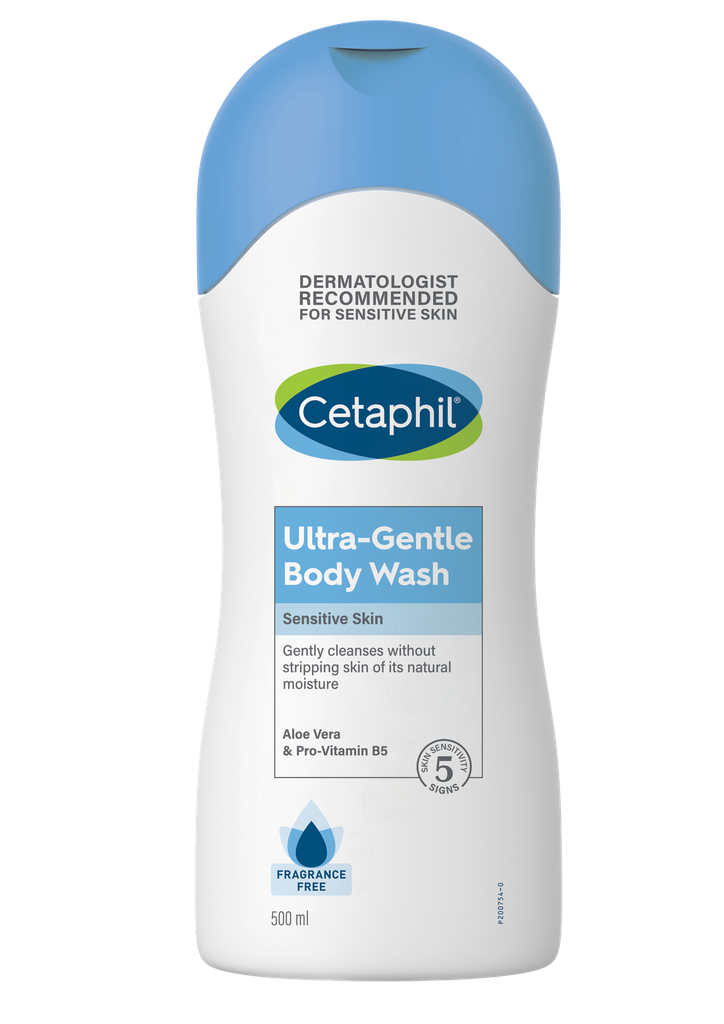 CETAPHIL ULTRA GENTLE BODY WASH 500ML - FRAGRANCE FREE LP