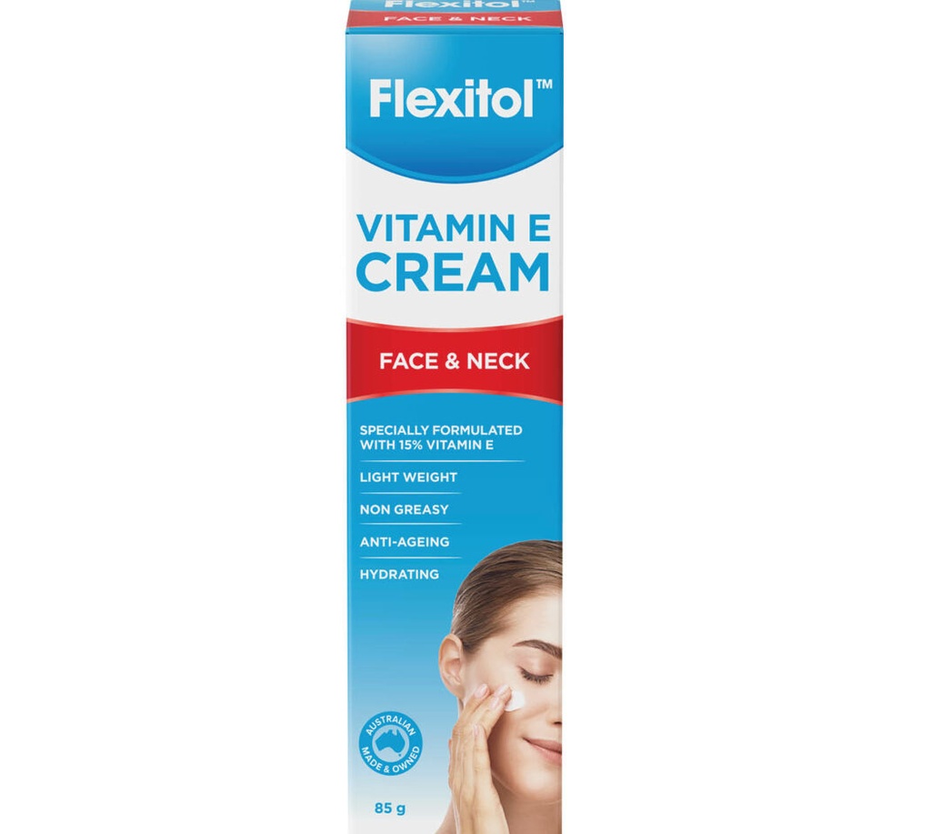 FLEXITOL VITAMIN E FACE NECK 85 GM CREAM