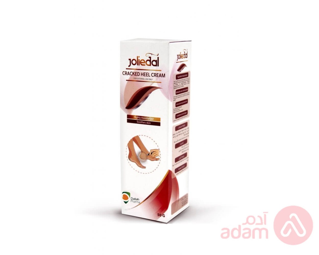 JOLIEDAL CRACKED HEEL 50GM TUBE CREAM