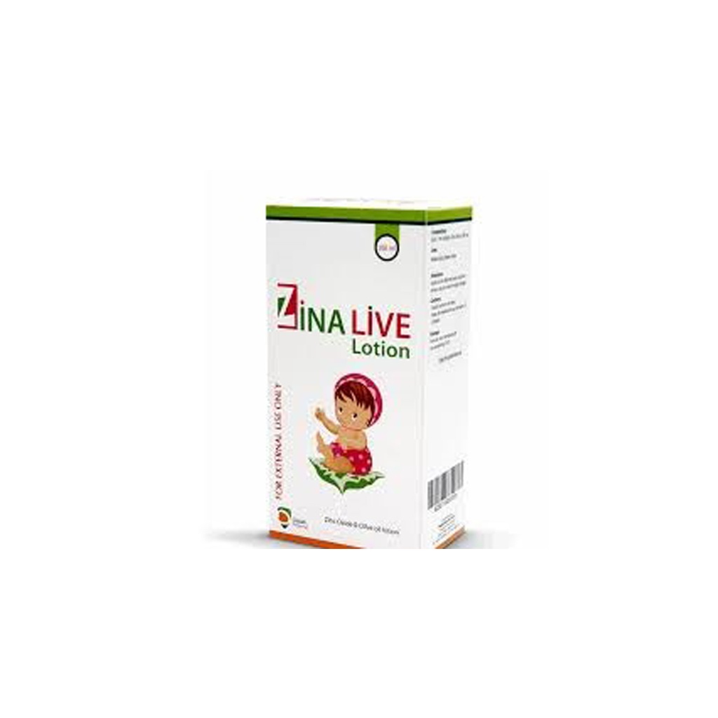 ZINA LIVE 100ML BOTTLE LOTION