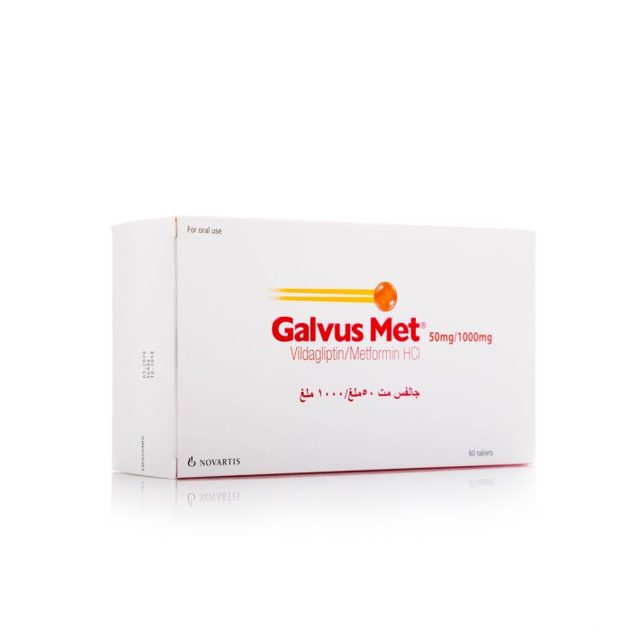 GALVUS MET 50/1000 MG 60 TABLET