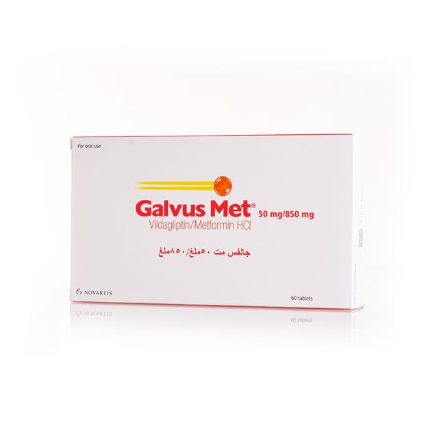 GALVUS MET 50/850 MG 60 TABLET