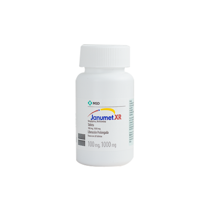 JANUMET XR 100/1000 MG 28 TABLET