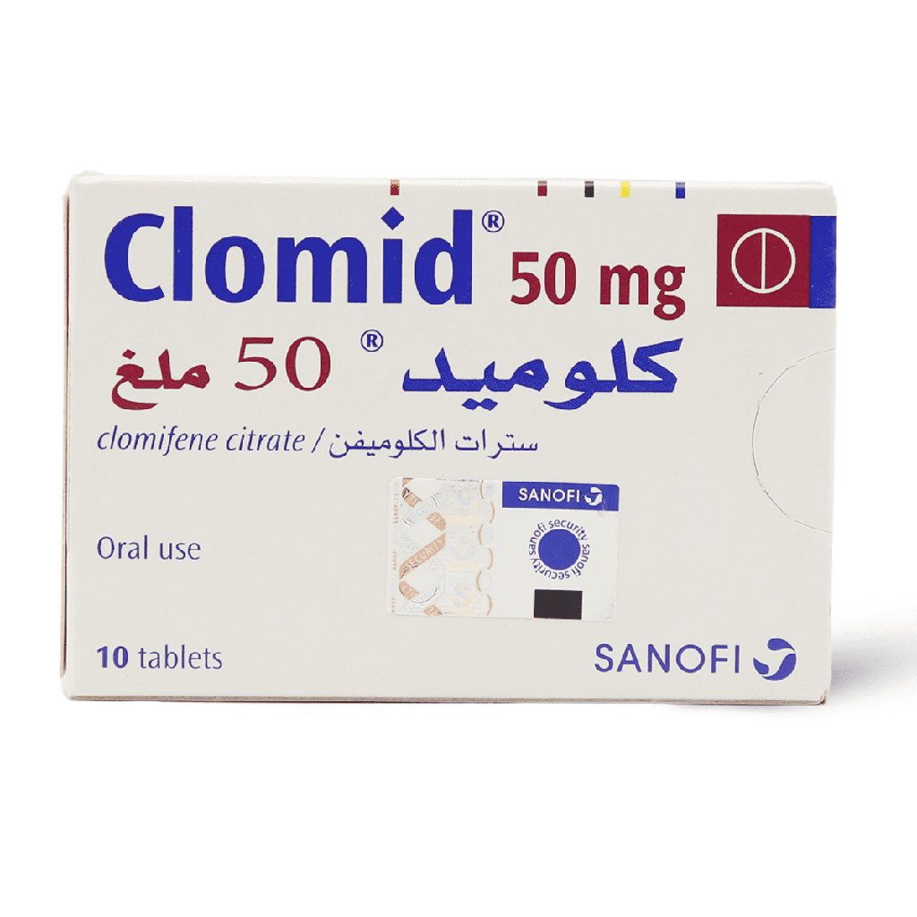 CLOMID 50 MG 10 TABLET