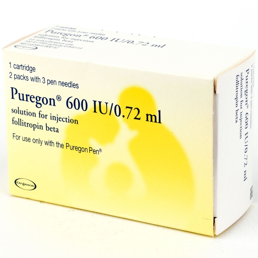 PUREGON 600 IU 1 CARTRIDGE