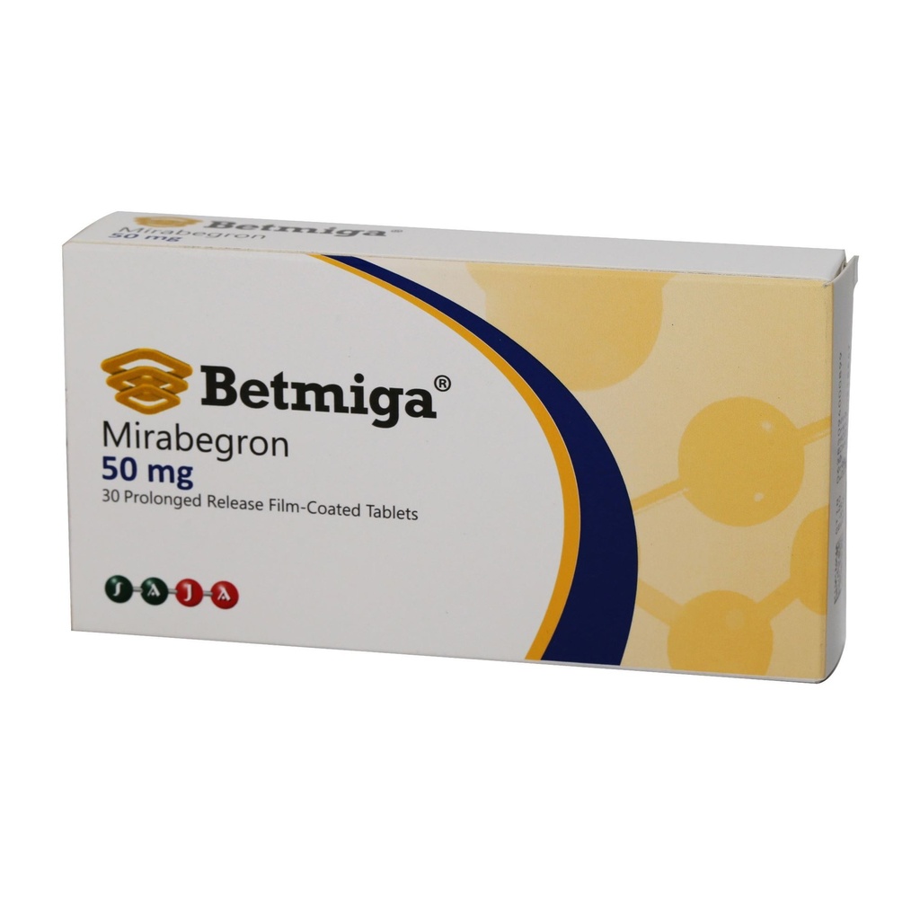 BETMIGA 50 MG 30 TABLET