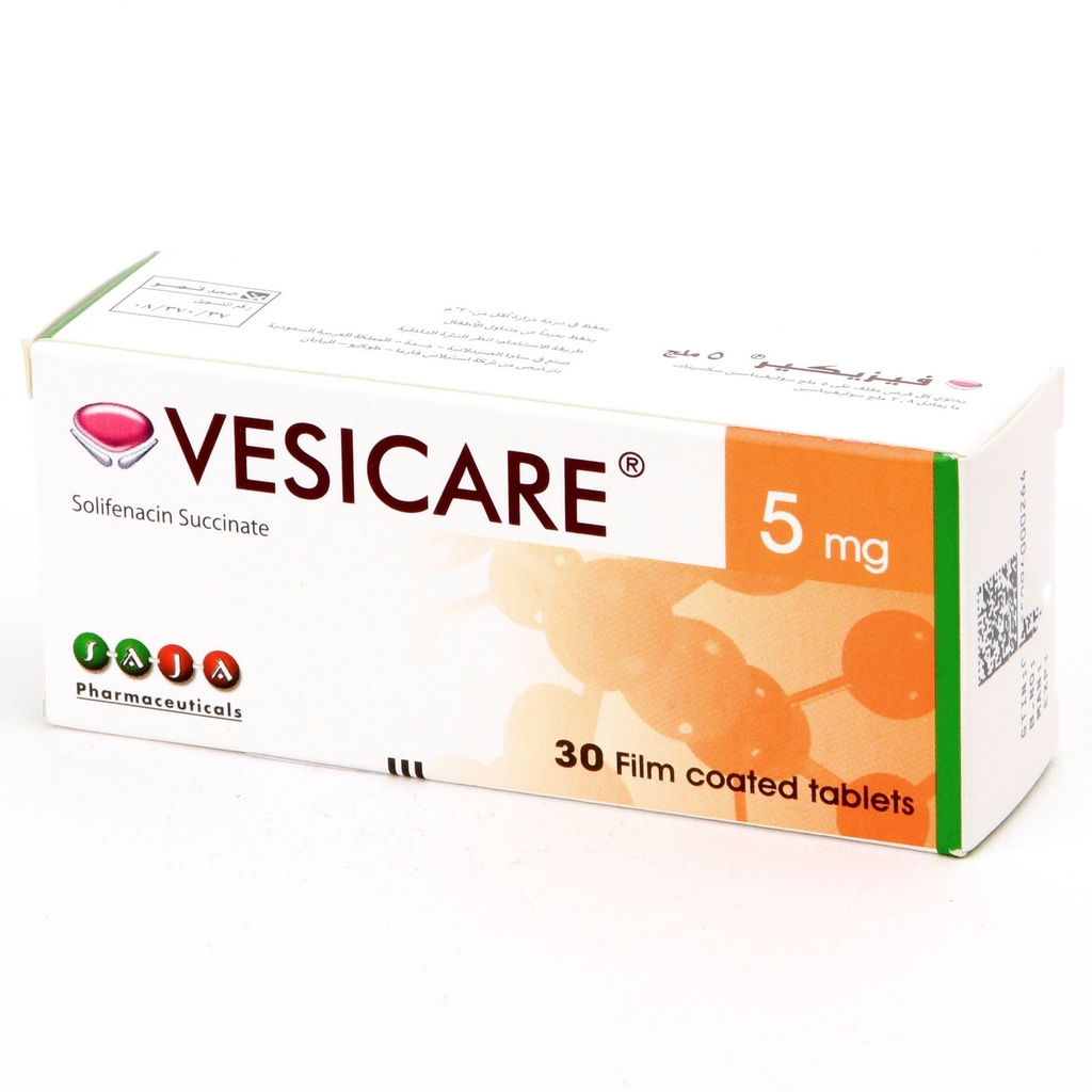 VESICARE 5 MG 30 TABLET