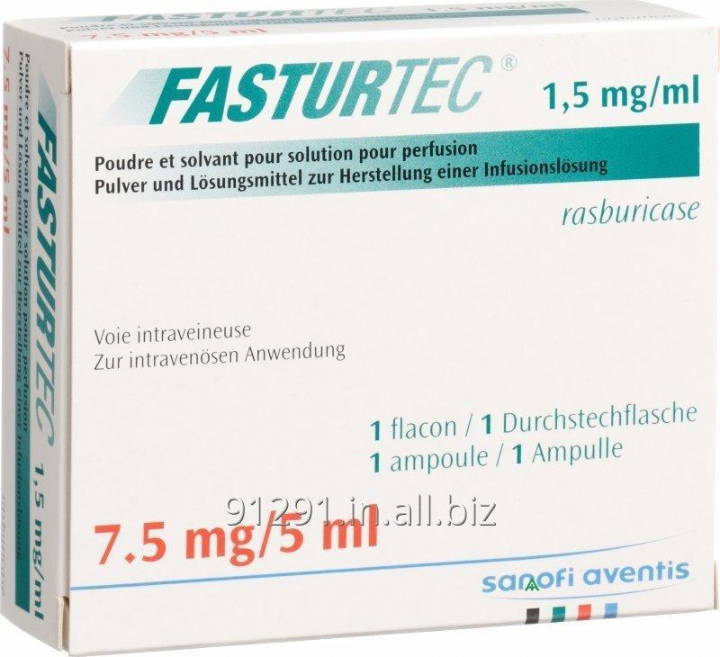 FASTURTEC 7.5 MG INJECTION POWDER 1 VIAL