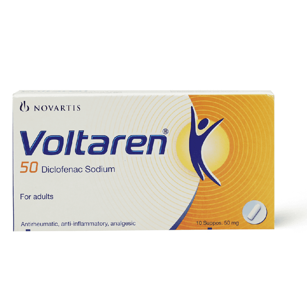 VOLTAREN 50 MG 10 SUPPOSITORY