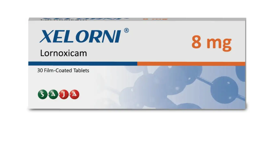 XELORNI 8 MG 30 TABLET