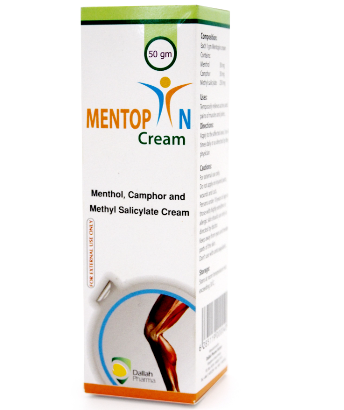 MENTOPIN 100GM TUBE CREAM