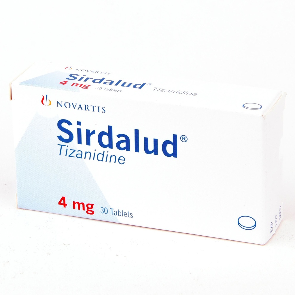 SIRDALUD 4 MG 30 TABLET