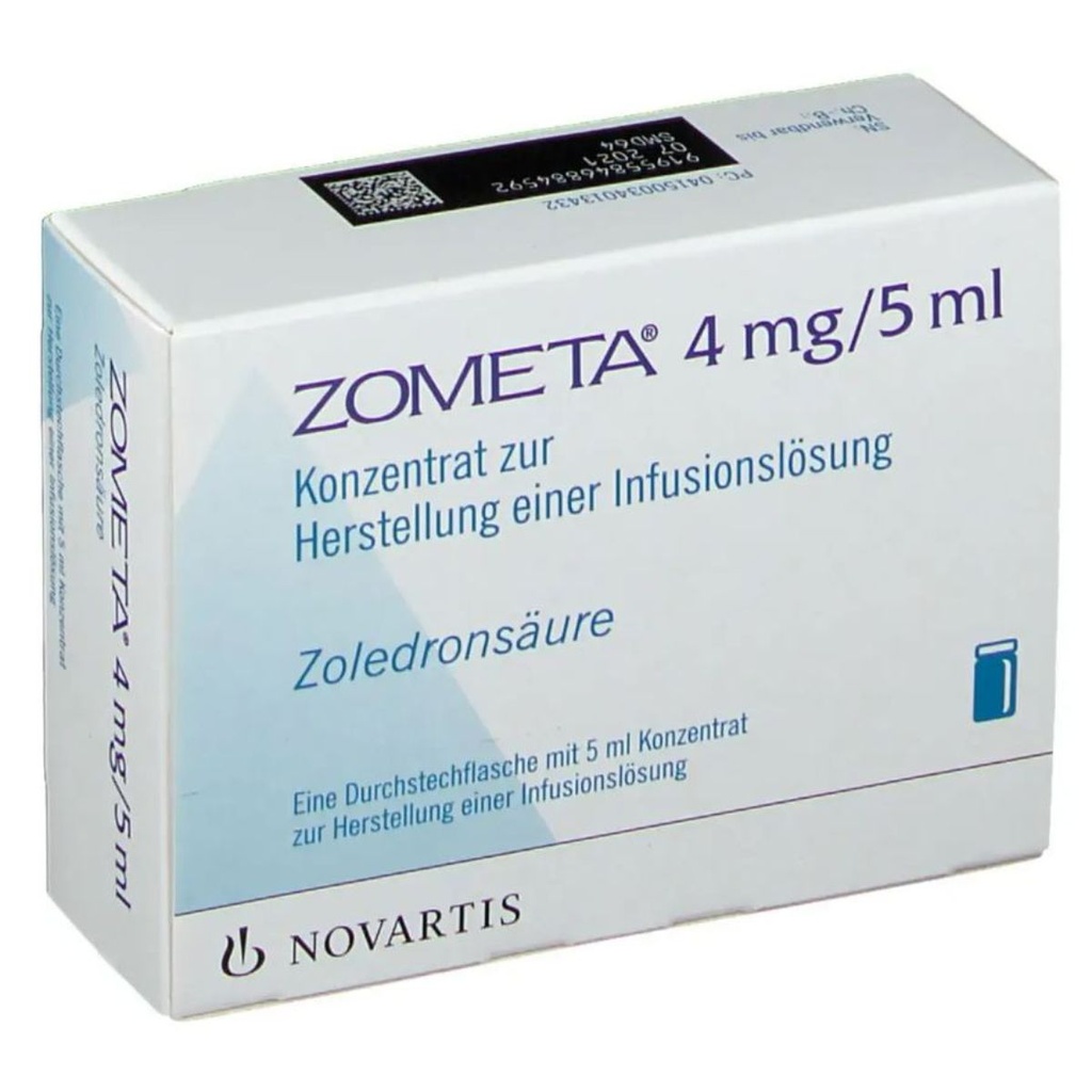 ZOMETA 4 MG VIAL