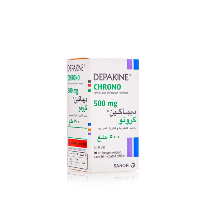 DEPAKINE CHRONO 500 MG 30 TABLET