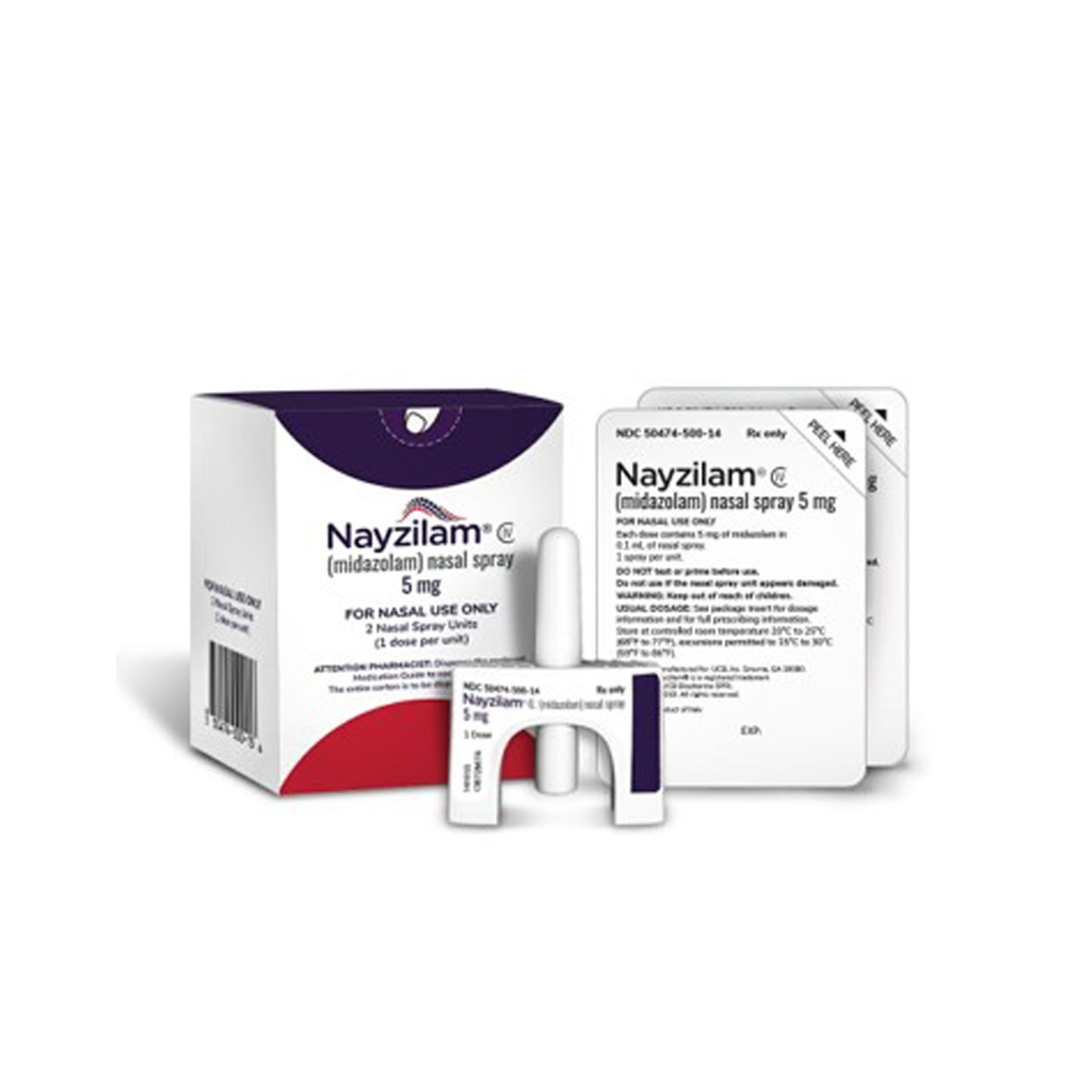 NAYZILAM 5 MG 0.1 ML 2 NASAL SPRAY