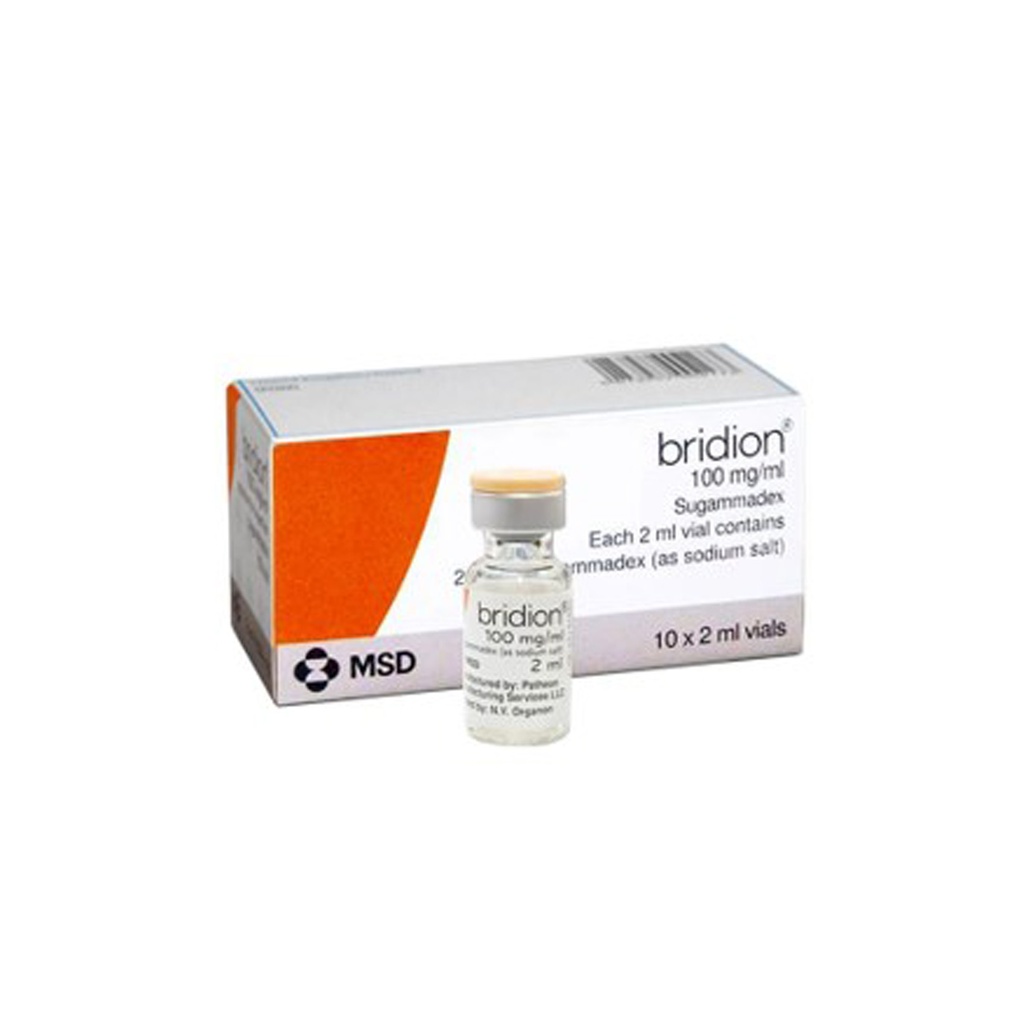 BRIDION 2 ML 10 VIAL